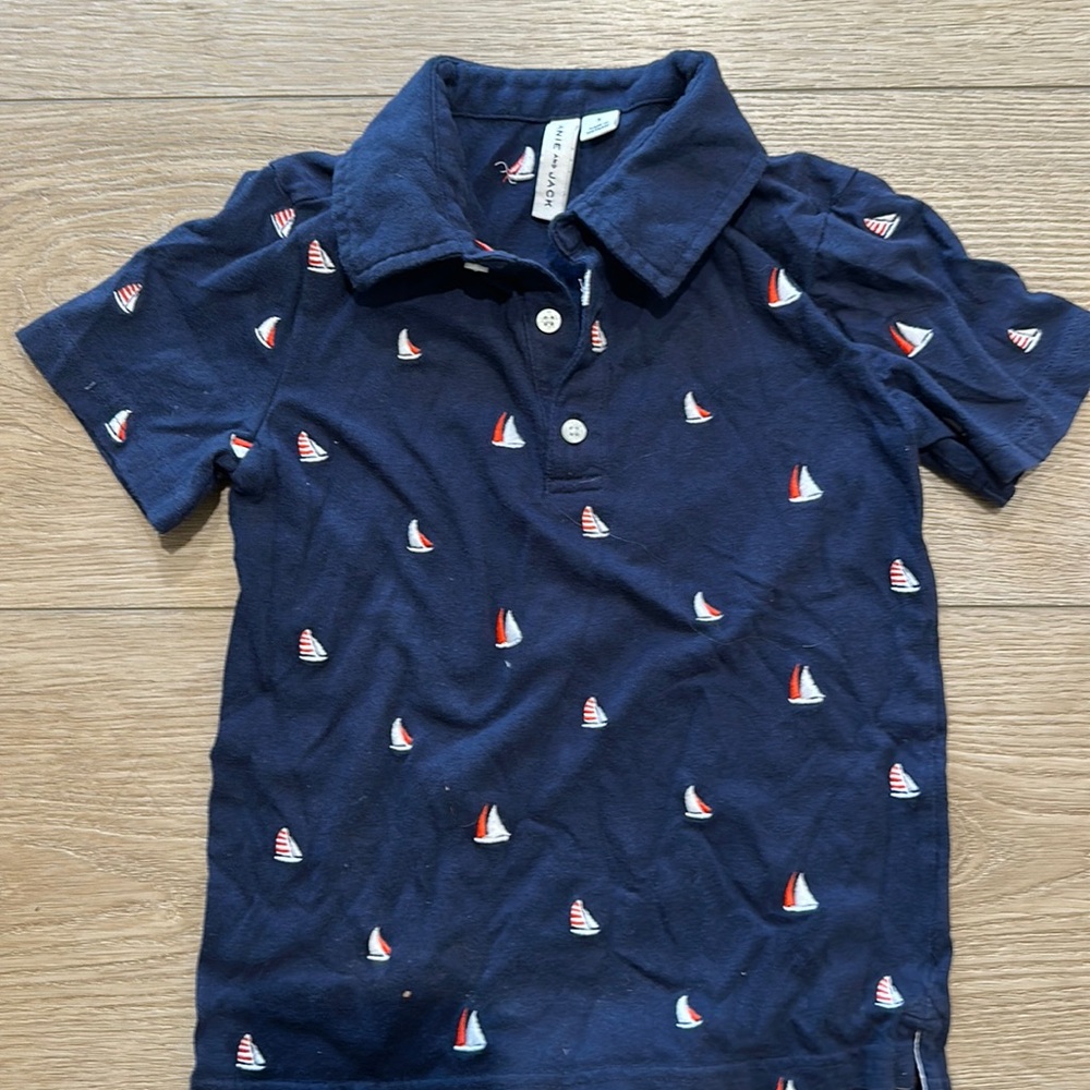 Janie and Jack Sailing Polo